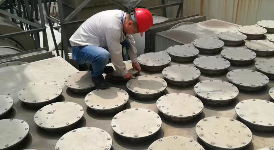 無(wú)錫尚德VOC排放處理（活性碳碳罐更換中）。