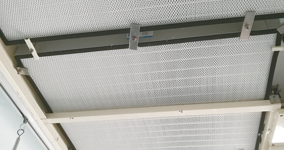 病房空氣過濾器安裝（送風）